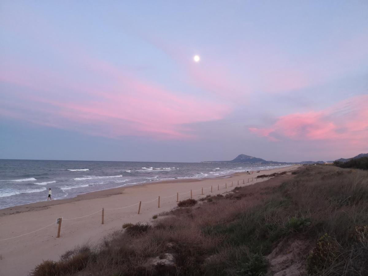 Apartamento Con Vistas Al Mar Oliva Esterno foto