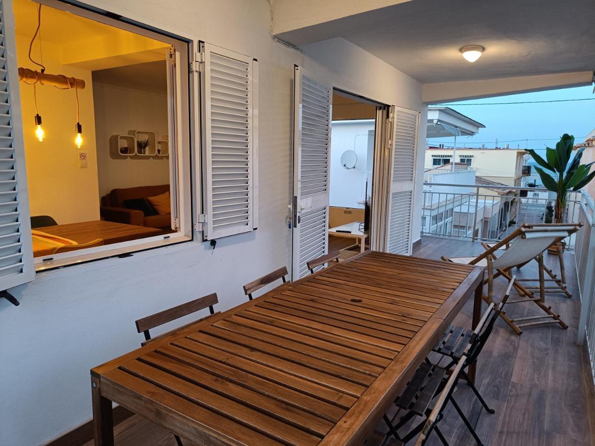 Apartamento Con Vistas Al Mar Oliva Esterno foto